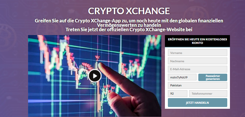 xhcange homepage