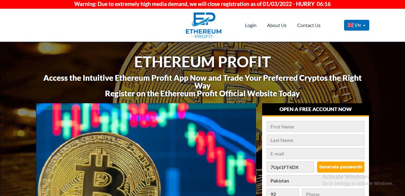 Ist Ethereum Profit eine legitime Investition? 